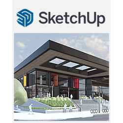 SketchUp Studio for Universities 1-Year User License (tier 10-50 seats, 10 seat minimum, $50 per seat)